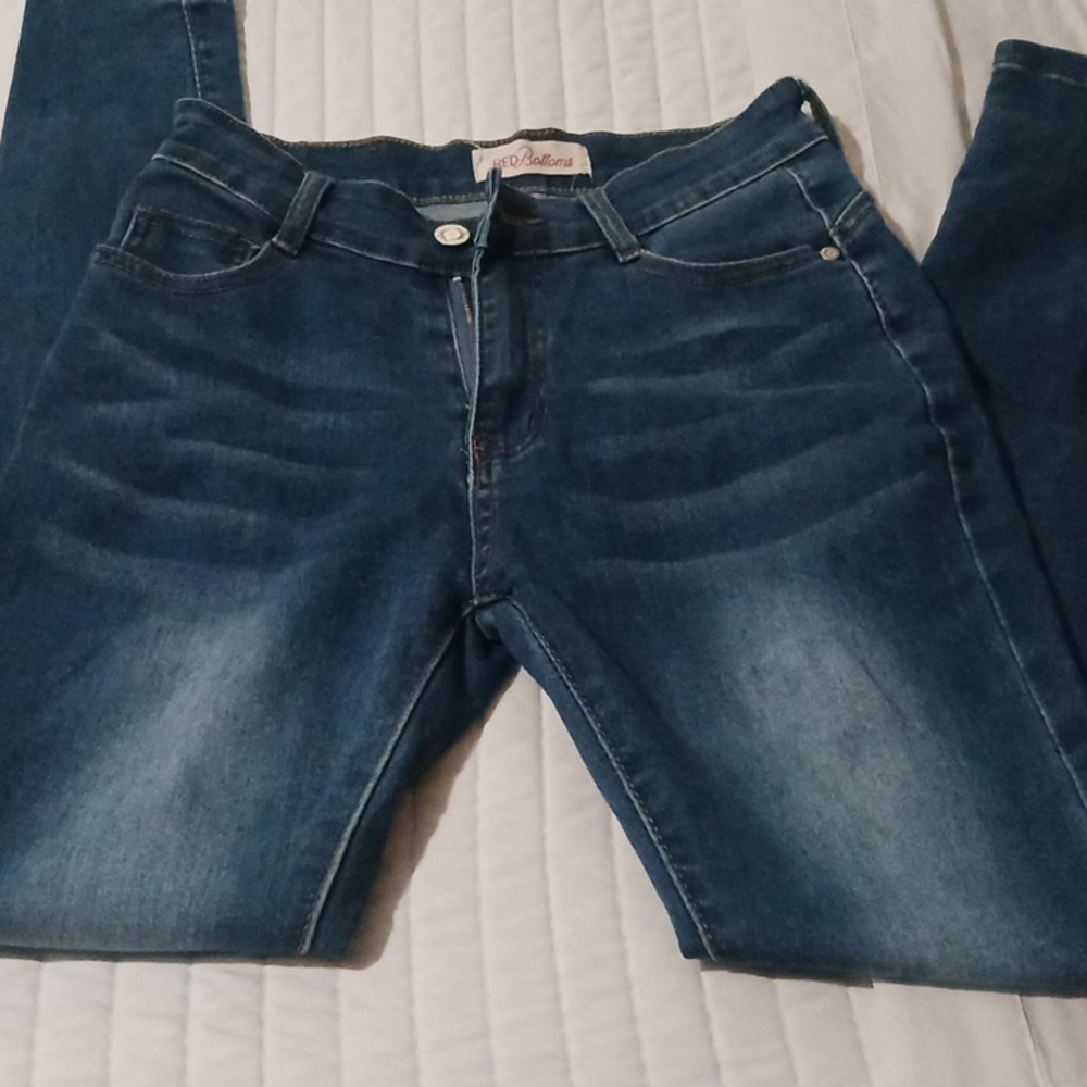 Red Bottom Jeans